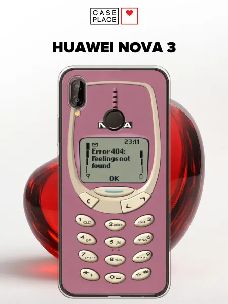 Case Place Чехол на Huawei Nova 3 интересный