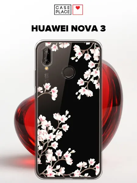 Case Place Чехол на Huawei Nova 3 сакура