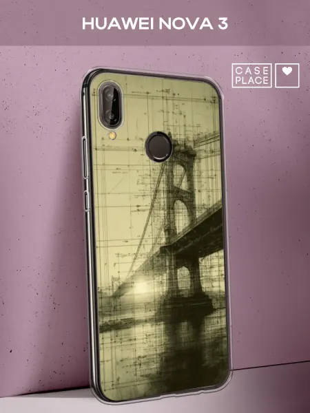 Huawei Чехол на Nova 3 винтаж
