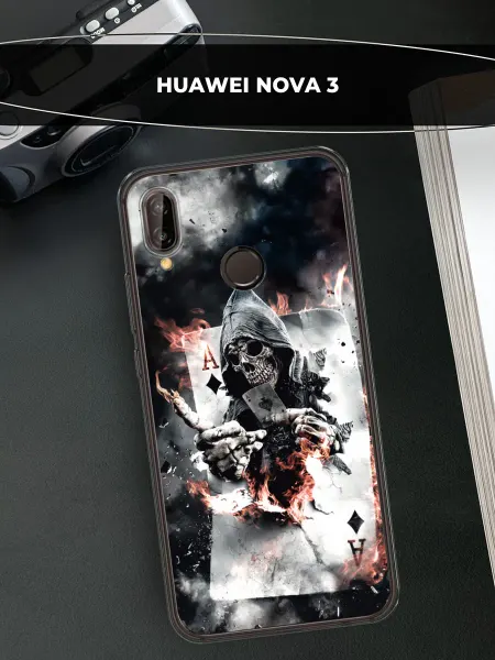Huawei Чехол на Nova 3 скелет
