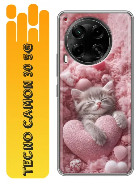 360skin Чехол на Tecno Camon 30 5G Котенок для девочки