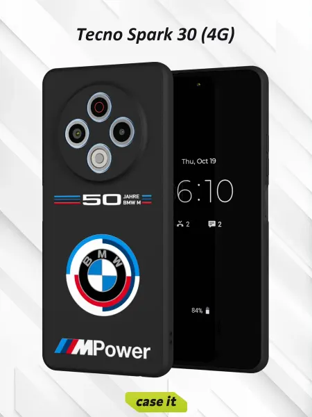 Case it Чехол на Tecno Spark 30 4G с принтом Motorsport BMW