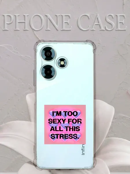 Чехол на iPhone Infinix Hot 30 бимбо baddie стильный