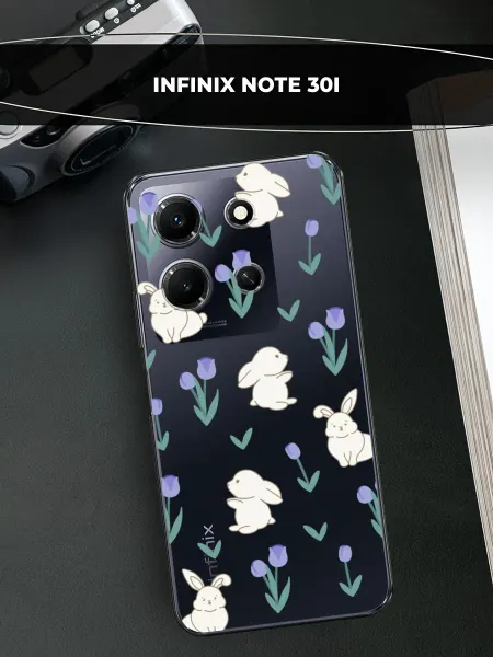 Infinix Чехол на Note 30i кролик