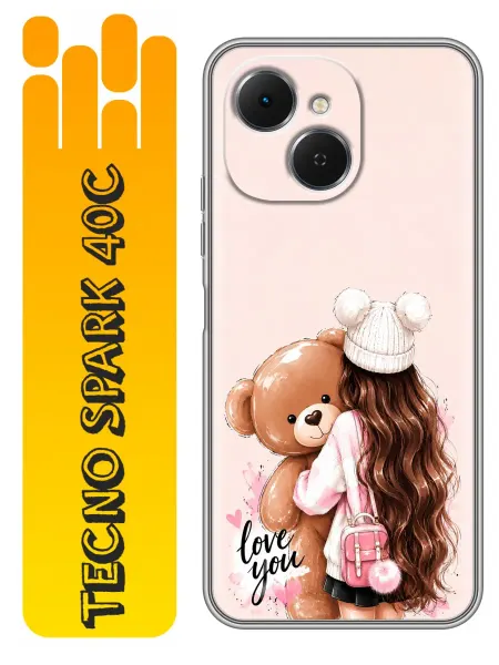360skin Чехол на Tecno Spark 40C