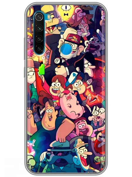 360skin Чехол на Xiaomi RedMi Note 8 Gravity Falls Гравити Фолз