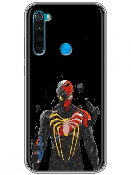 360skin Чехол на Xiaomi RedMi Note 8 Spiderman Человек паук