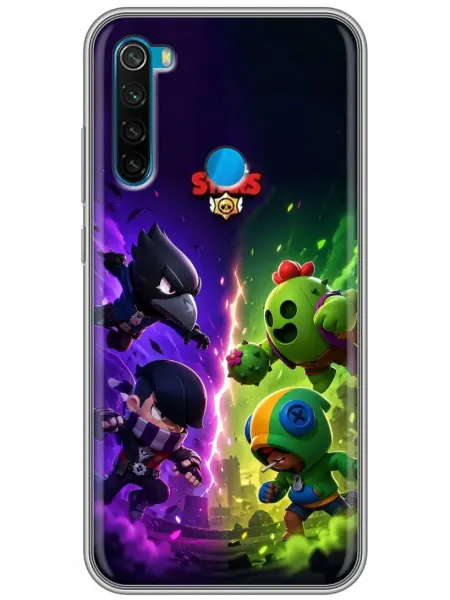 360skin Чехол на Xiaomi RedMi Note 8 Броул Старс для мальчика