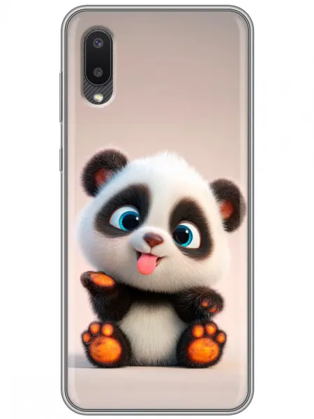 360skin Чехол на Samsung Galaxy A02 Панда для девочек