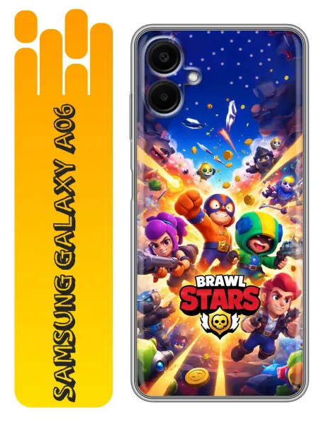 360skin Чехол на Samsung Galaxy A06 Броул Старс для мальчика
