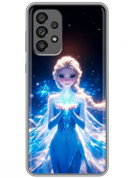 360skin Чехол на Samsung Galaxy A73 Холодное сердце