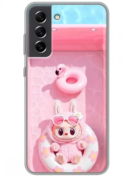 360skin Чехол на Samsung Galaxy S21 FE Labubu Лабубу