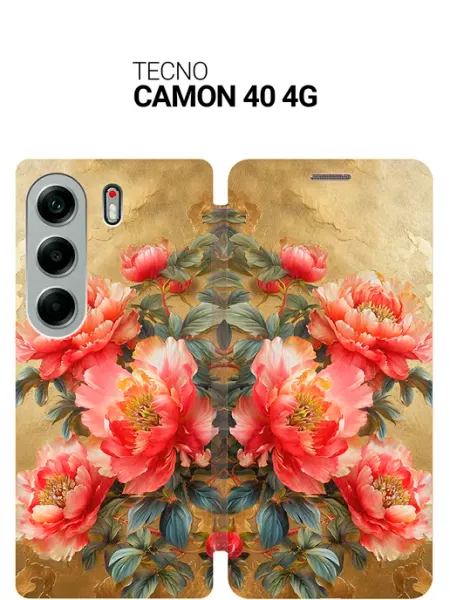 SLVGO Чехол на Tecno Camon 40 4G, Camon 40 Pro 4G