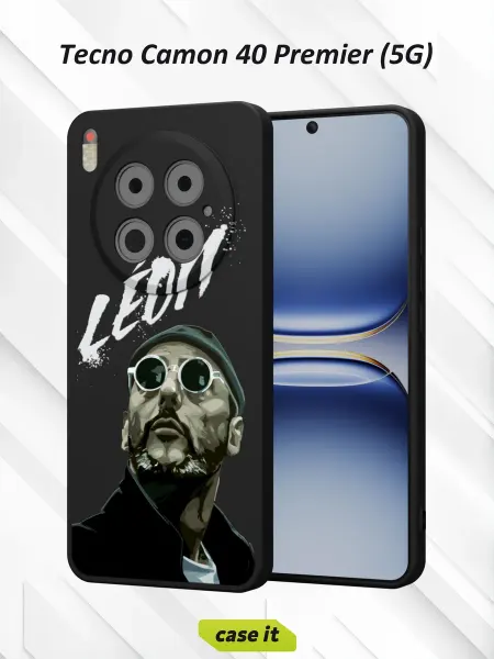 Case it Чехол на Tecno Camon 40 Premier 5Gс принтом Leon