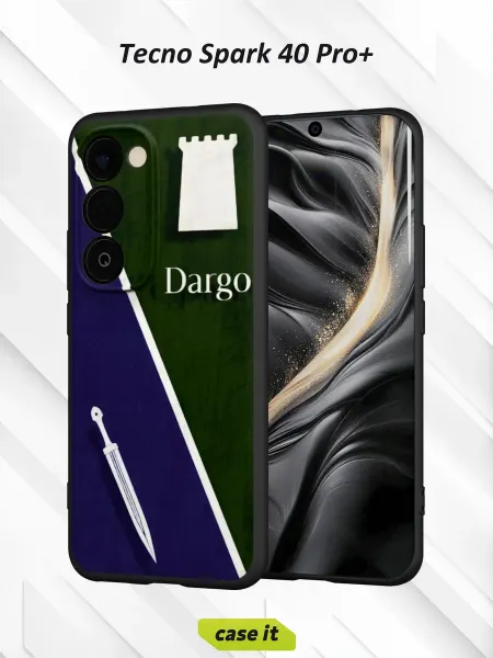 Case it Чехол на Tecno Spark 40 Pro+с принтом Dargo