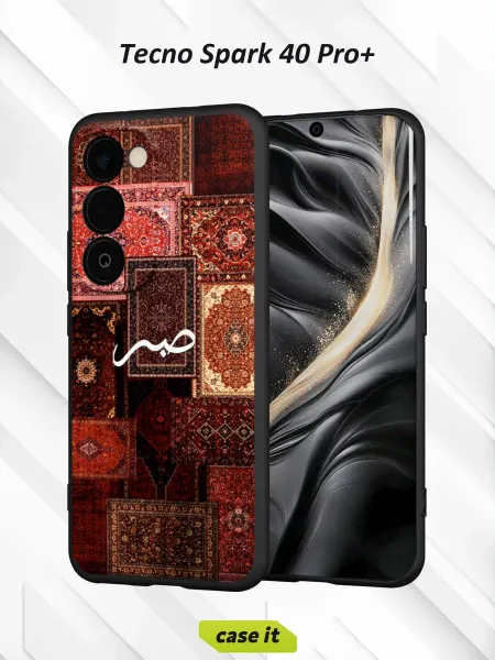 Case it Чехол на Tecno Spark 40 Pro+с принтом ковер
