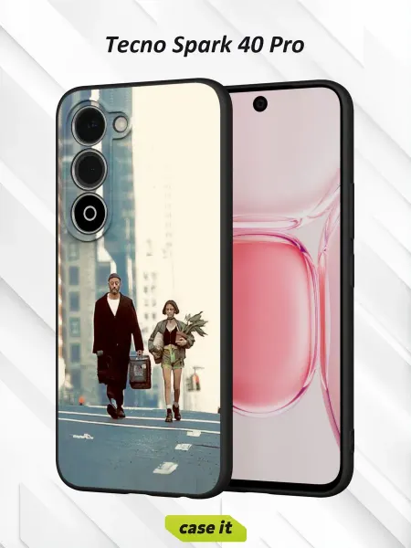 Case it Чехол на Tecno Spark 40 Proс принтом Леон