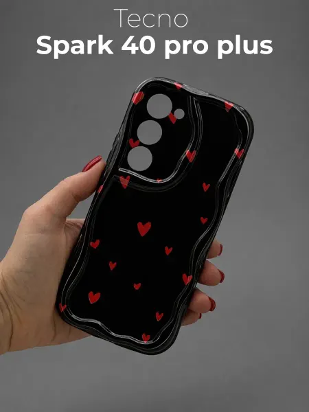 РИНОФОН Рельефный чехол на Tecno Spark 40 Pro Plus