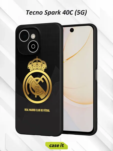 Case it Чехол на Tecno Spark 40C (5G) с принтом The Real logo