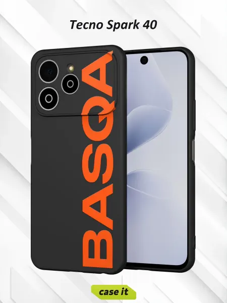 Case it Чехол на Tecno Spark 40с принтом BASQA