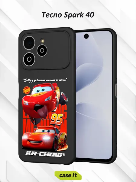 Case it Чехол на Tecno Spark 40с принтом The red car