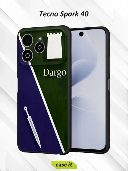 Case it Чехол на Tecno Spark 40с принтом Dargo