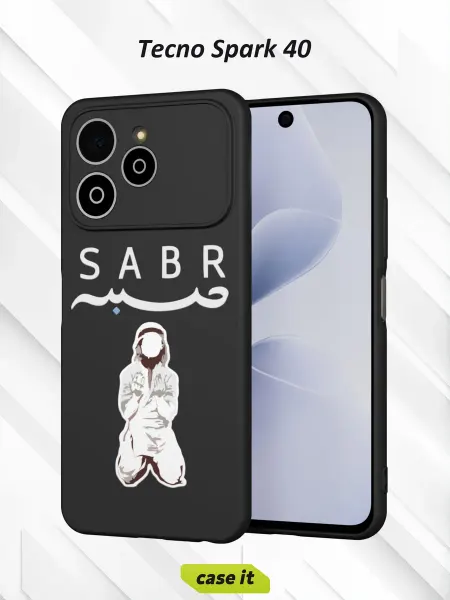 Case it Чехол на Tecno Spark 40с принтом Sabr