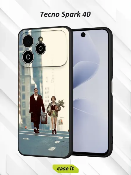 Case it Чехол на Tecno Spark 40с принтом Леон