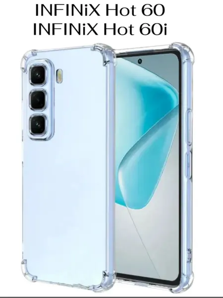 Топ Кейс Чехол на Infinix Hot 60, 60i 4g силиконовый прозрачный кейс