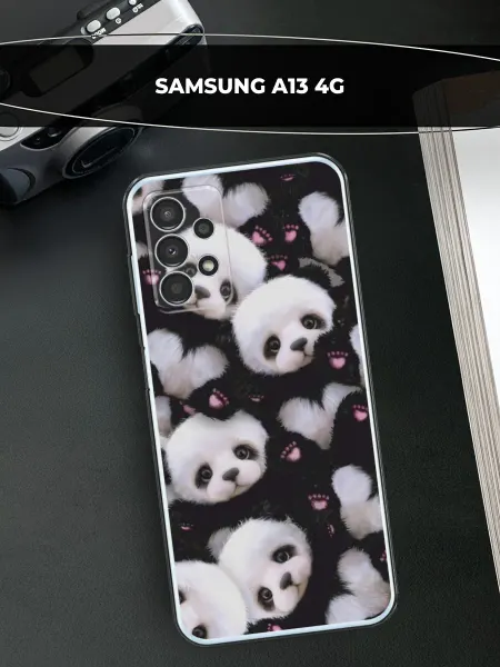 Samsung Чехол на Galaxy A13 4G панда