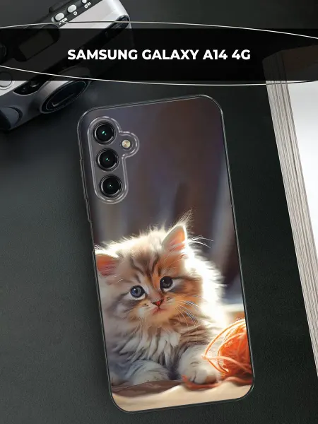 Samsung Чехол на Galaxy A14 4G кот