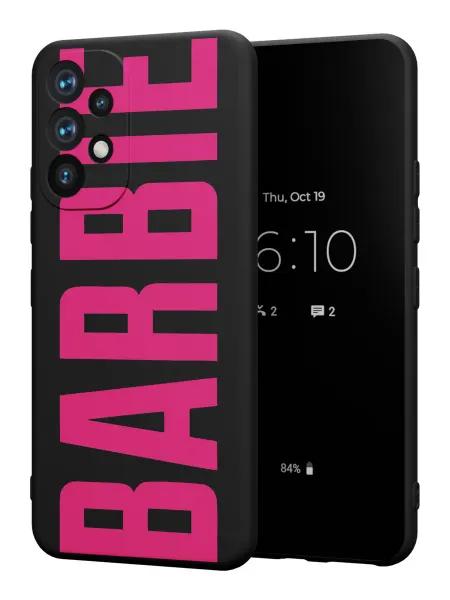 FACTORIA Чехол на Samsung A52 4G с принтом Надпись BARBIE
