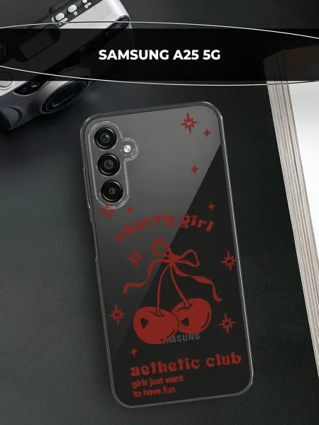 Samsung Чехол на Galaxy A25 5G с вишней