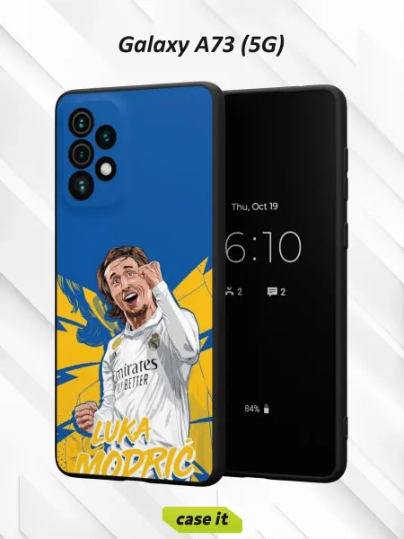 Case it Чехол на Samsung A73 5G с принтом Лука Модрич