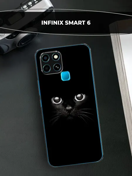 Infinix Чехол на SMART 6 кот