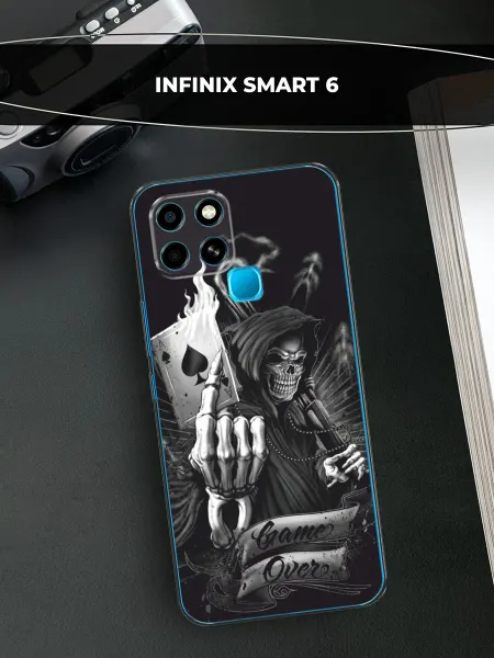Infinix Чехол на SMART 6 скелет
