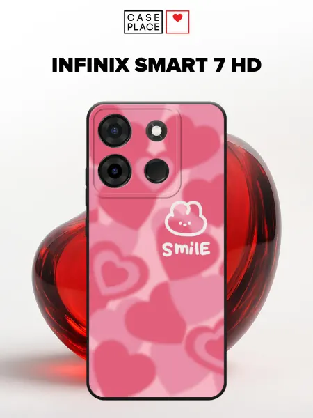 Infinix Матовый чехол на Smart 7 HD милый