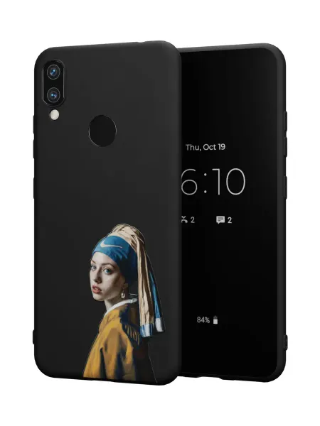 QuestCase Чехол на Xiaomi Redmi Note 7 с принтом Искусство