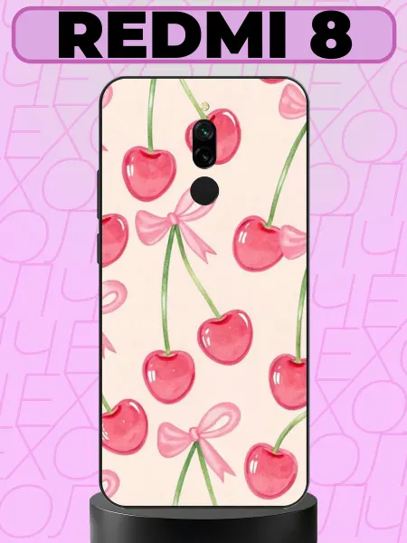 Aiiir Чехол на Redmi 8 вишня
