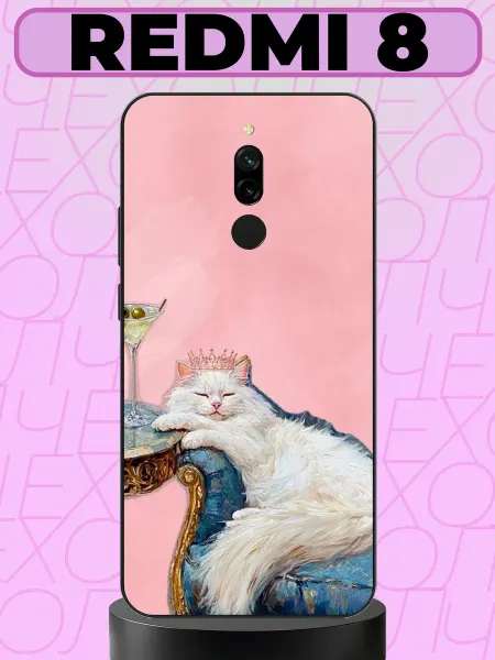 Aiiir Чехол на Redmi 8 кошка
