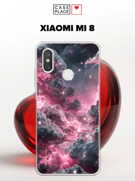 Case Place Чехол на Xiaomi Mi 8 космос