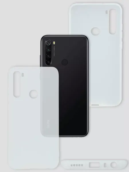 ПРО стор Чехол на Xiaomi Redmi Note 8 силиконовый матовый бампер