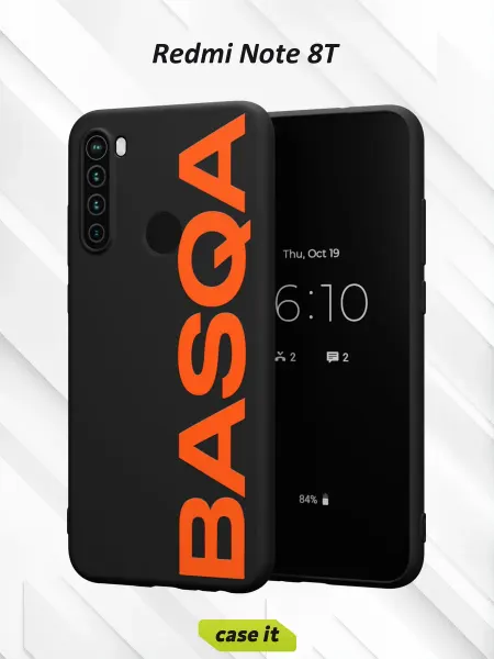 Case it Чехол на Redmi Note 8Tс принтом BASQA