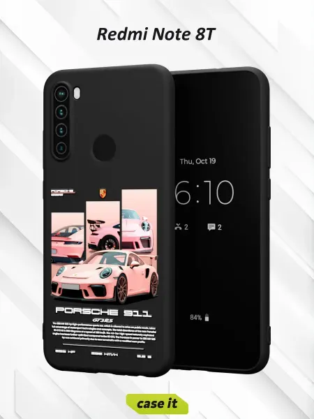 Case it Чехол на Redmi Note 8Tс принтом Powder Machine