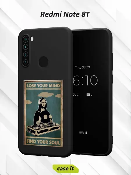 Case it Чехол на Redmi Note 8Tс принтом Мона Лиза