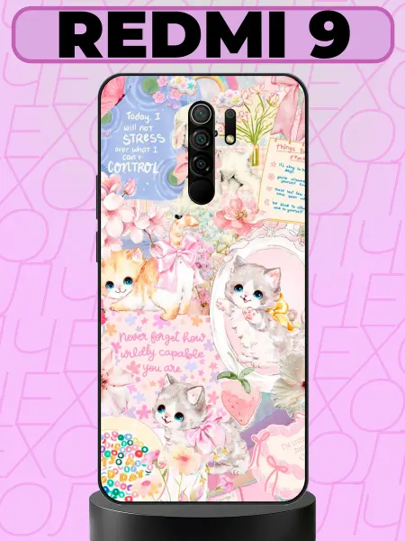 Aiiir Чехол на Redmi 9 котики