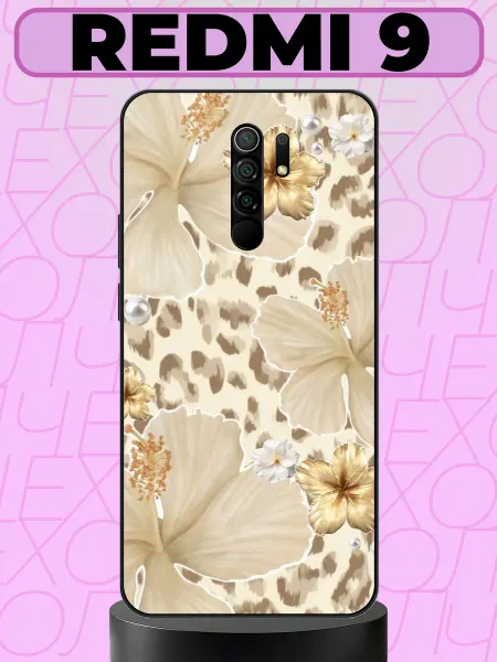 Aiiir Чехол на Redmi 9 цветы