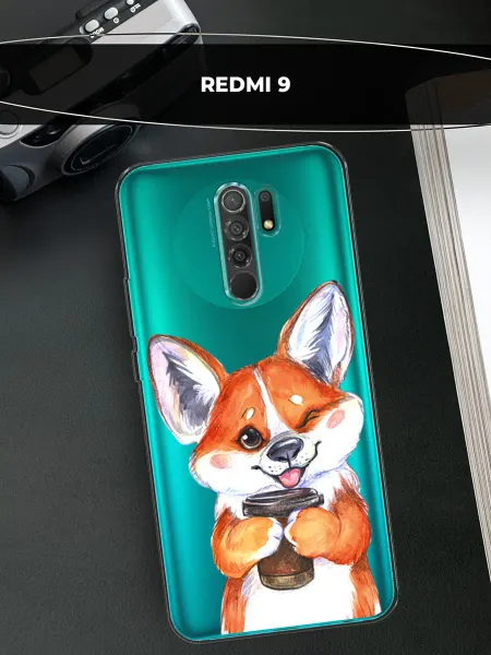 Xiaomi Чехол на Redmi 9 с собакой