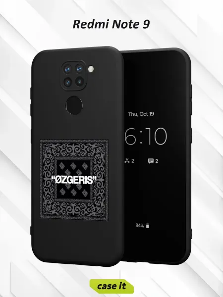 Case it Чехол на Redmi Note 9с принтом Ozgeris