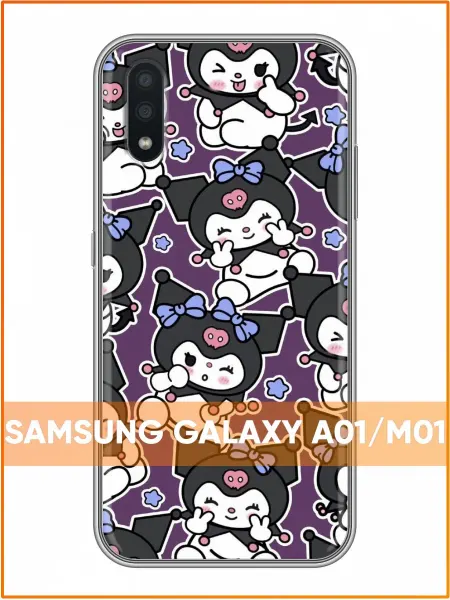 Case Face Чехол на Samsung Galaxy A01 с принтом Куроми